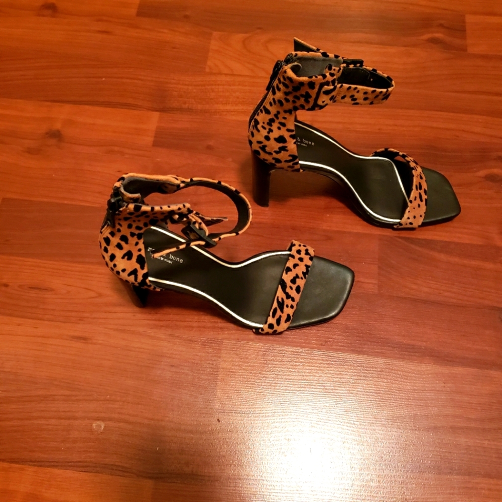 Rag & Bone Leopard Print Heels - image 4